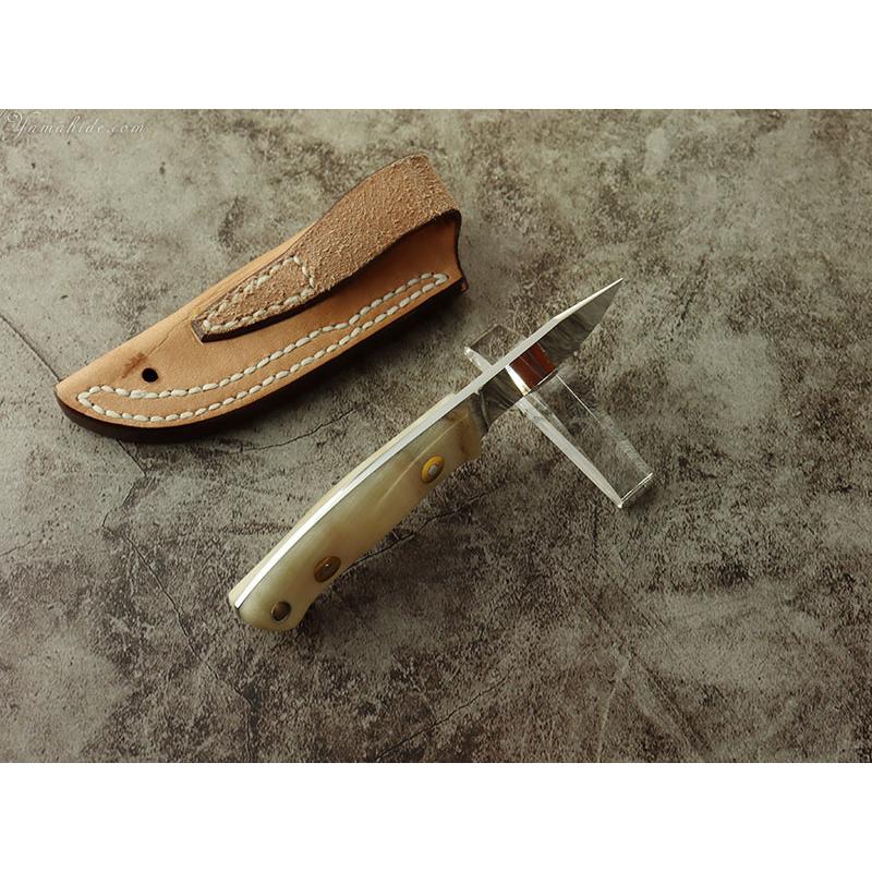 吉川 英治 作 0103 リトルベビー ユーティリティ VINNO-1 ビックホーン シースナイフ   Eiji Kikkawa  Little Baby Utility  Sheath knife