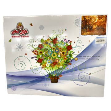 ArtLife 藝術生活 數字油畫DIY DT134 50 x 40cm  黃金滿地  1組