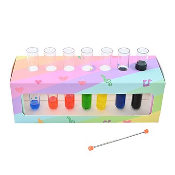 「藍象科學小實驗」七彩音樂瓶 手工DIY科技小製作三基色小試驗少兒科教物理聲音