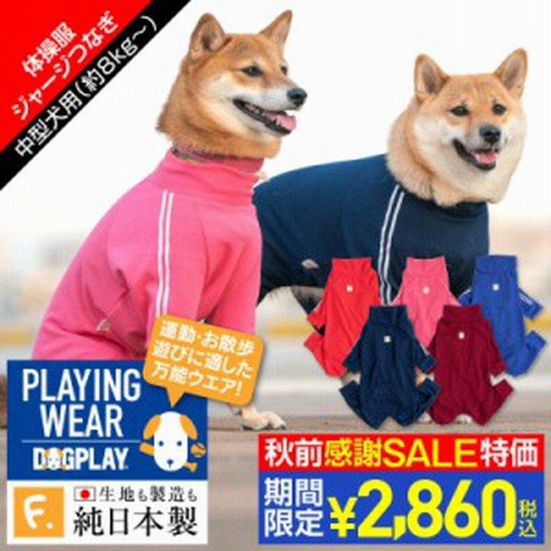 ドッグプレイ R 体操服ジャージつなぎ 中型犬用 ネコポス値3 通販 Lineポイント最大3 0 Get Lineショッピング