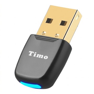 Timo 5.4藍牙接收器  Timo-B01  黑色  1個