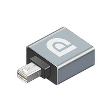 MoZuo 8K高畫質同步傳輸 暢享視聽盛宴Mini DP 公轉 DP母 8K 60Hz 1.4版鋁合金影音轉接頭