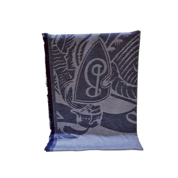 Burberry 80832961 EKD 羊毛混紡圍戰馬圖騰圍巾