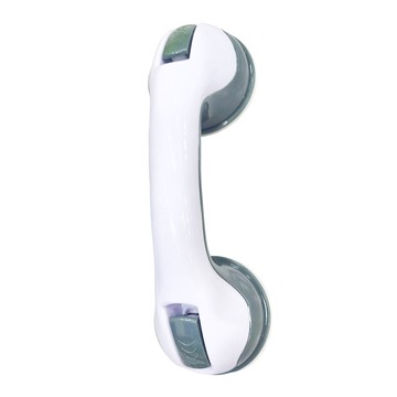 吸盤式浴室扶手  30 x 9.5 x 8cm  白色  1個