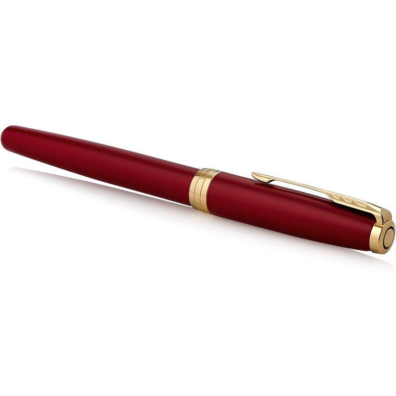 PARKER パーカー 万年筆 ソネット レッドGT 細字 18金ペン先 ギフトボックス入り 正規輸入品 1950773