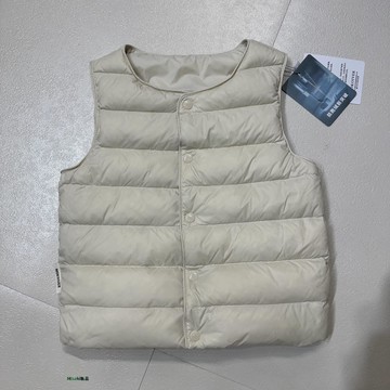 新国标90%绒亲子羽绒马甲背心MOKOIVER内穿外穿秋冬小中大童宝宝-Misaki精品