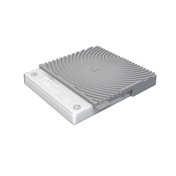 【TIMEMORE 泰摩】黑鏡 Mini 台灣流速版咖啡電子秤-(義式手沖雙用限定版)-白