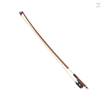 平衡良好的八角巴西木 4/4 大提琴弓馬毛圓棒烏木青蛙