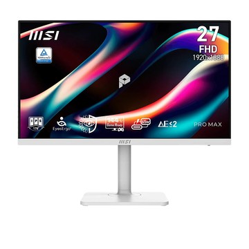 MSI PRO MAX 271PHW E14 支援MAC 護眼專業繪圖美型螢幕(27型/FHD/IPS/HDMI/喇叭/Type C)