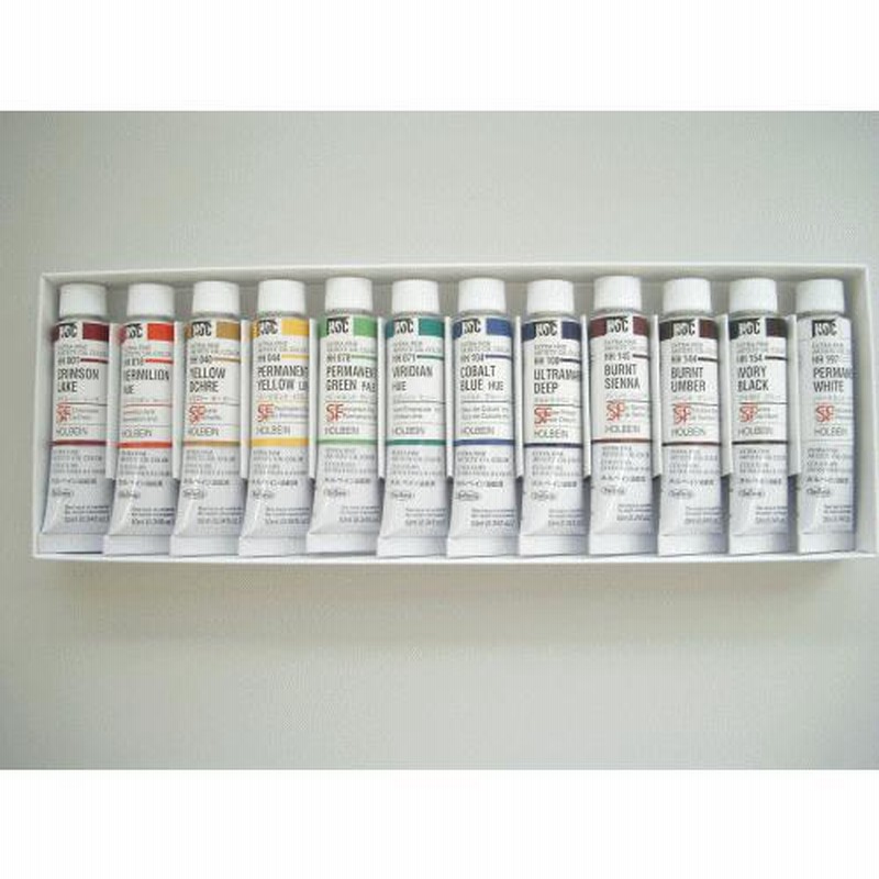 油絵の具（200ミリリットル）4本セット 楽天市場】ホルベイン油絵具 セット 4号の通販