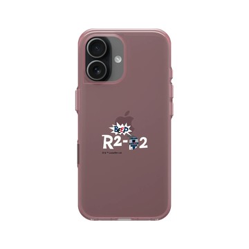 iPhone 17 Clear (相機按鈕) 晶醺玫 - 迪士尼-星際大戰 Star Wars - R2D2-剪紙系列