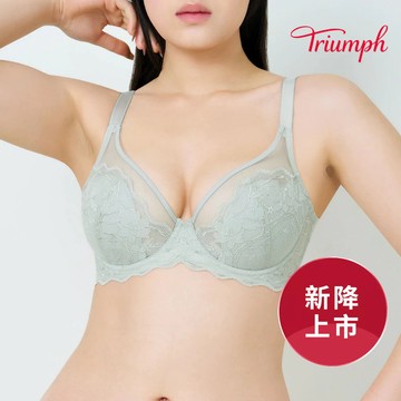 黛安芬-纖型機密2.0 鋼圈內衣 C-E 迷霧綠｜16R9054 AH