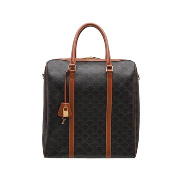 CELINE TRIOMPHE 經典凱旋帆布手提包斜背包旅行袋