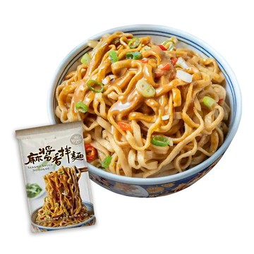 和秋 麻醬香拌麵-5包(網紅推薦/團購人氣王/火鍋鍋底)