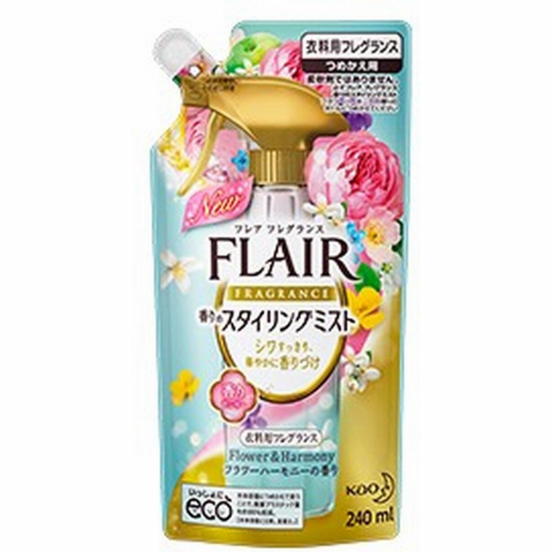 花王 フレア フレグランス 香りのスタイリングミスト フラワー ハーモニー つめかえ用 240ml 日用品 通販 Lineポイント最大1 0 Get Lineショッピング