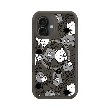 iPhone 16 AirX 本質黑 - 白白日記 Darylhochi - 眾裏尋他 (黑白)