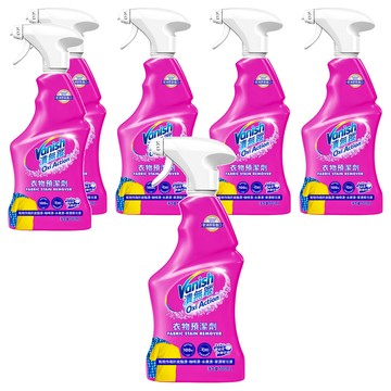 Vanish 漬無蹤 衣物預潔劑  6瓶  500ml