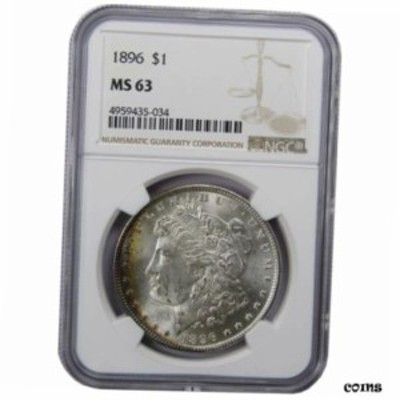 品質保証書付】 アンティークコイン NGC PCGS 1896 Morgan Dollar MS