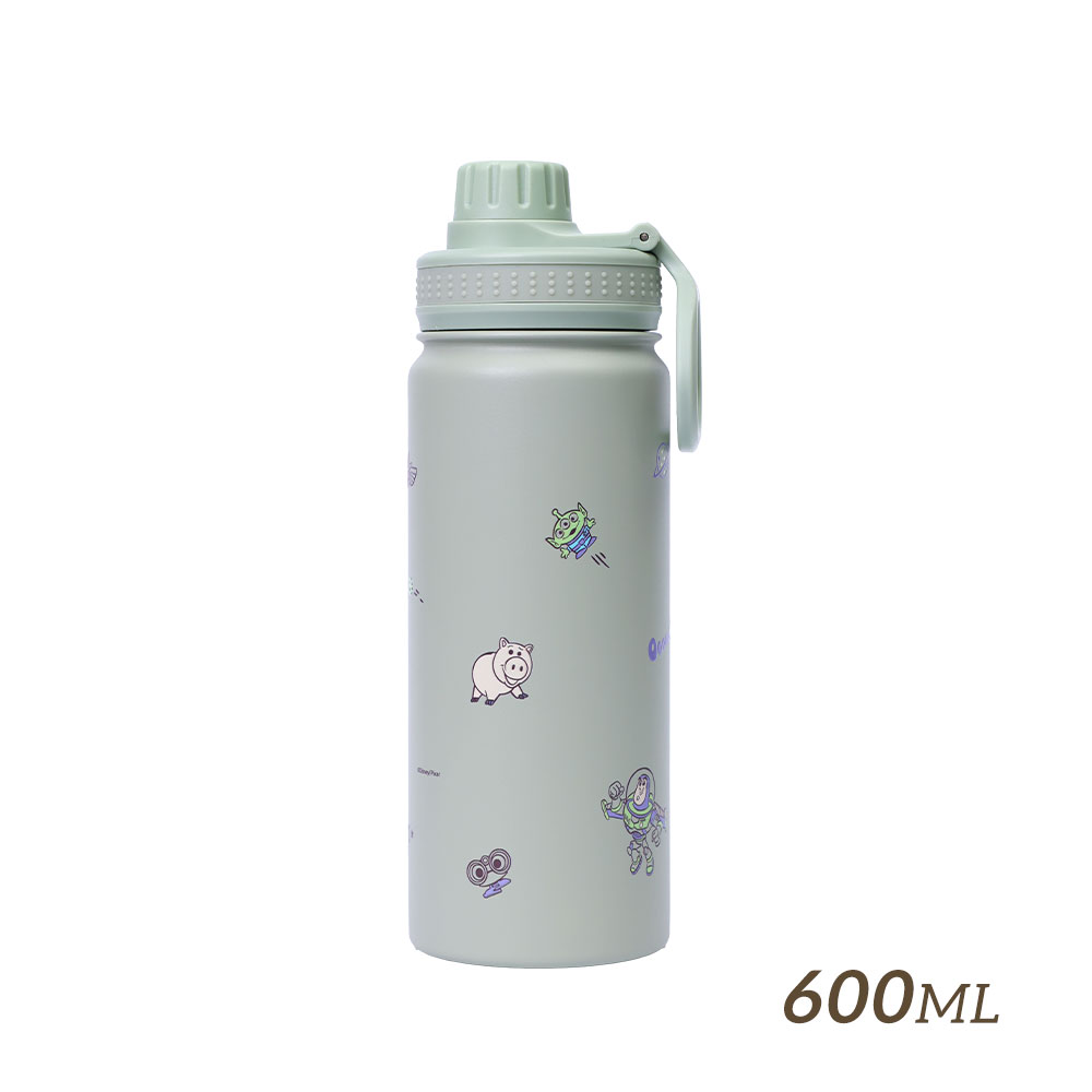 【HOUSUXI】迪士尼玩具總動員系列-三眼怪-鎖蓋保溫瓶(附吸管)600ml＜售價已折＞