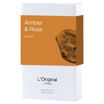L'Original London 經典系列 車用香氛補充裝  琥珀與玫瑰  1組