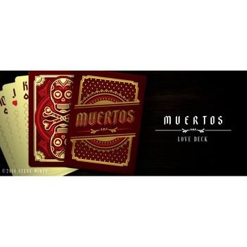 【USPCC 撲克】Muertos love deck Playing Cards 紅- S102248