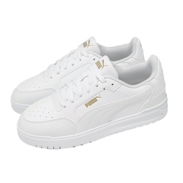 [ACS] Puma 休閒鞋 Shuffle Downtown 男鞋 女鞋 白 金 皮革 復古 金標 402596-01