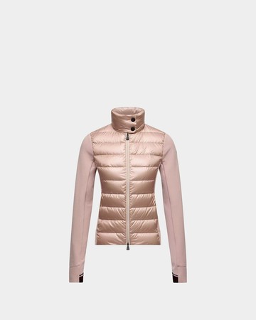 MONCLER 拼接立領外套 - M