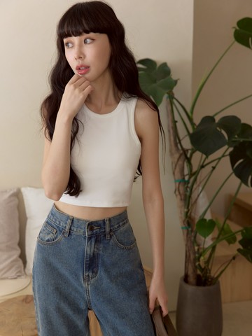 自訂 顯瘦削肩降溫Bratop-絕不跑杯