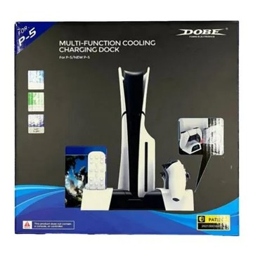 PS5 副廠主機多功能底座 散熱 手把充電 適用新舊P5