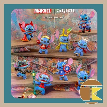 【9月預購】Hot Toys Cosbi 史迪奇 漫威角色扮裝盲盒 公仔盒玩 一中盒8入｜愛蛋客