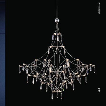 LED 48W 工業風不銹鋼吊燈 22-6027-1