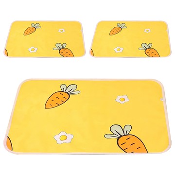西格傢飾 多功能防水透氣保潔墊 3個  120 x 70cm  胡蘿蔔