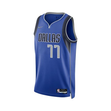 【毒】現貨❗快速出貨 NBA NIKE DALLAS 獨行俠隊 東77 Luka 藍 球衣 DN2002-480【領券折222｜Cube卡+APP下單最高10%回饋】