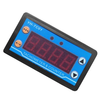 YH-TC01 數字轉速表高精度 LED 顯示電機轉速錶帶霍爾傳感器檢測器 2026