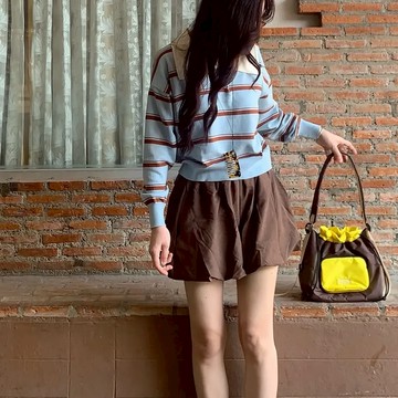 HUKMUM Jeeper 尼龍水桶2Way提包 - 香蕉蛋糕