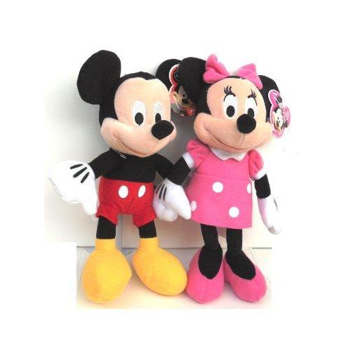 Disney Mickey and ミニーマウス Minnie Mouse 10 Plush Bean Bag Doll