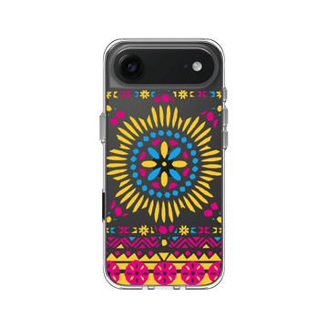 iPhone Air Clear Case（相機按鈕） 透明 - 花生騷 WasangShow - 八角星經典圖騰