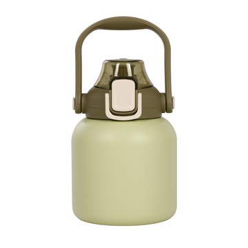 [家速配]日光生活手提彈蓋胖胖水壺800ml-綠油油H788-3