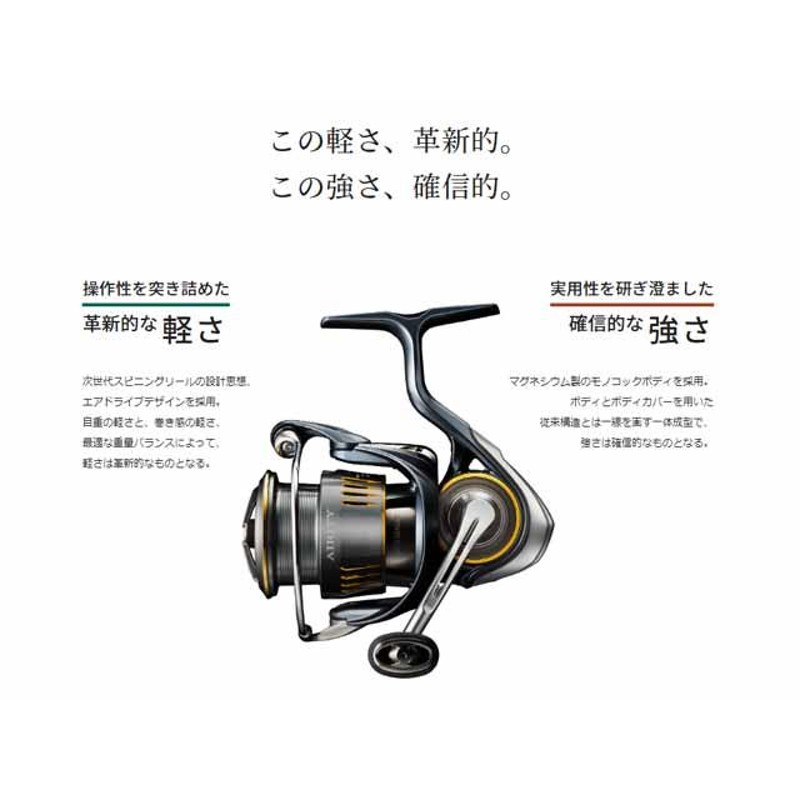 ダイワ／ＤＡＩＷＡ エアリティ ＬＴ５０００Ｄ-ＣＸＨ （２３年モデル エクストラハイギア 深溝 スピニングリール） | LINEブランドカタログ