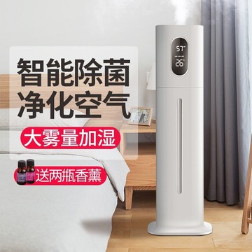 加溼器大霧量家用臥室小型辦公室內空氣淨化香薰客廳落地噴霧機容