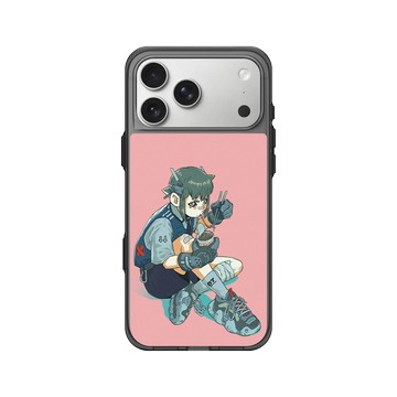 iPhone 17 Pro Max Clear (相機按鈕) 酷墨灰 - Davey Perkins - 休息時間