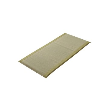 日式床墊 【日本池彥IKEHIKO】日本製清涼除臭三折藺草床墊70X150 2色可選
