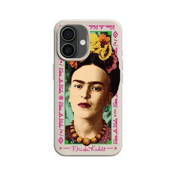 iPhone 16 SolidX 貝殼灰 - Frida Kahlo - Frida Kahlo de Rivera