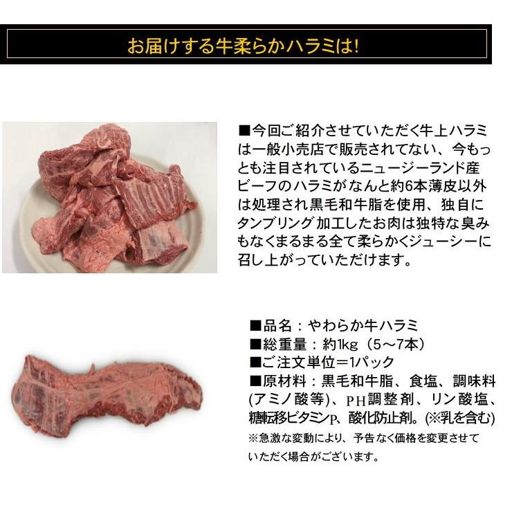 特選牛ハラミ  国産牛脂使用　約1kg　やわらか牛ハラミ　メガ大盛り！