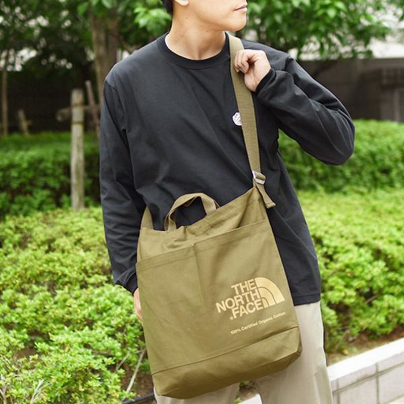 ノースフェイス ORGANIC COTTON SHOULDER - トートバッグ