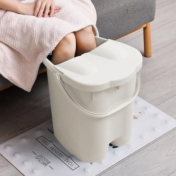 腳桶泡腳桶高深桶過膝蓋泡腳神器加高洗腳盆家用塑料足浴泡腿高桶