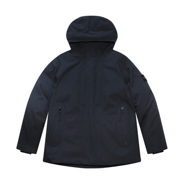 Stone Island - Black Padded Mid Down Jacket