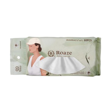 柔仕乾濕兩用舒氧柔拭巾60抽