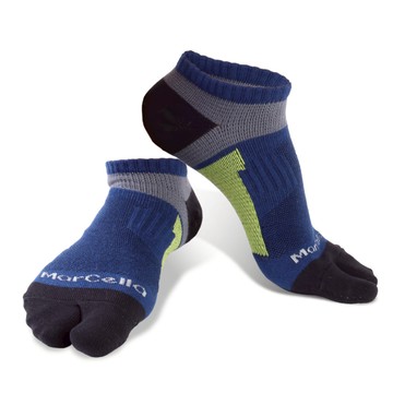 二趾抗菌足弓加強運動除臭襪 - L丈灰