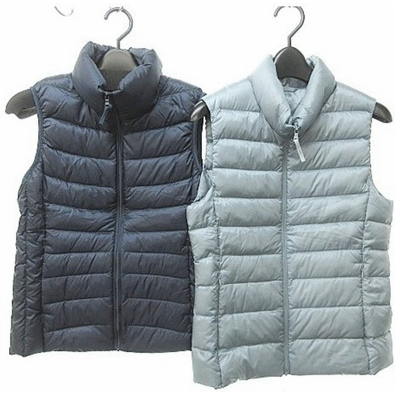 中古 ユニクロ Uniqlo ウルトラライト ダウン ベスト 2点セット ジャケット ブルゾン S 水色 紺 ブルー ネイビー 0607 Stk レディース ベクトル 古着 通販 Lineポイント最大0 5 Get Lineショッピング